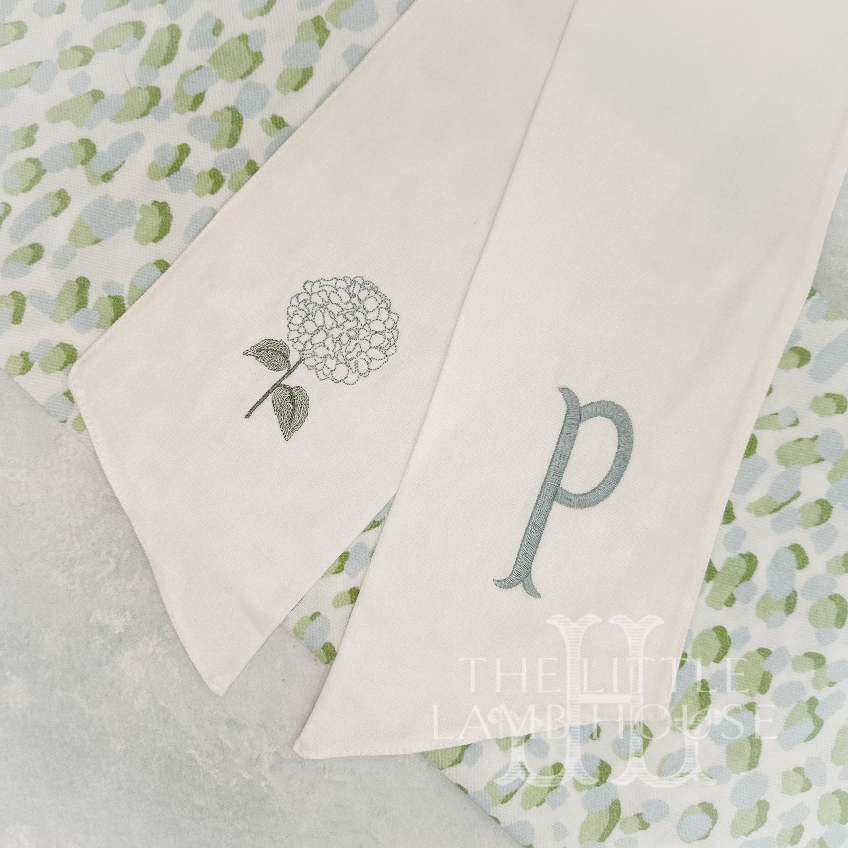 Hydrangea Wreath Sash