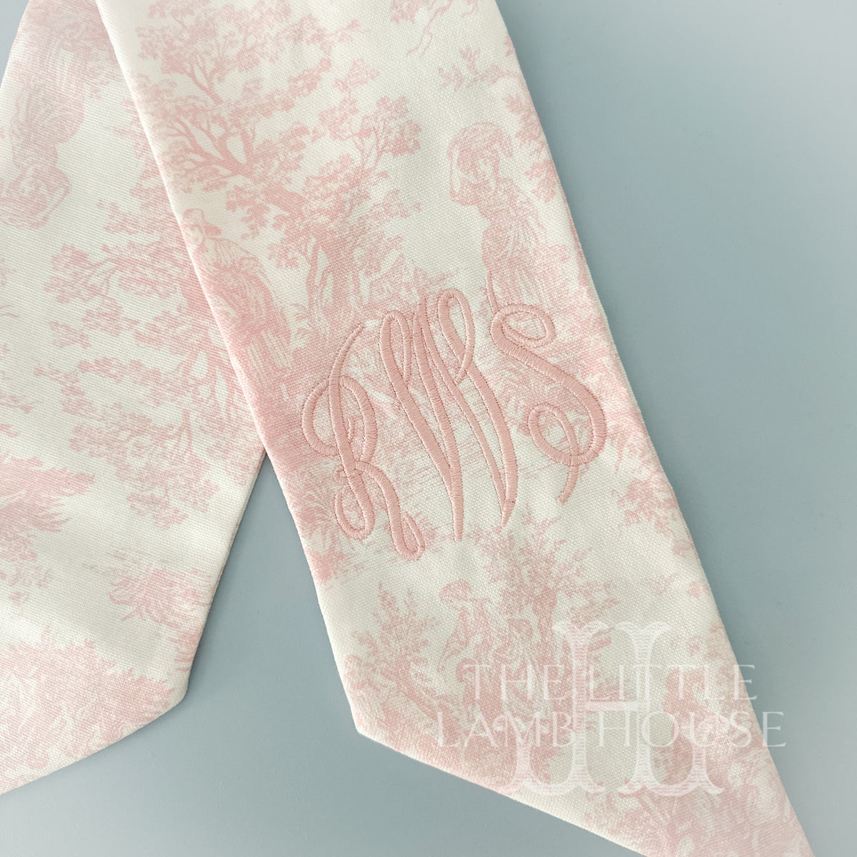 Toile Wreath Sash – The Little Lamb House