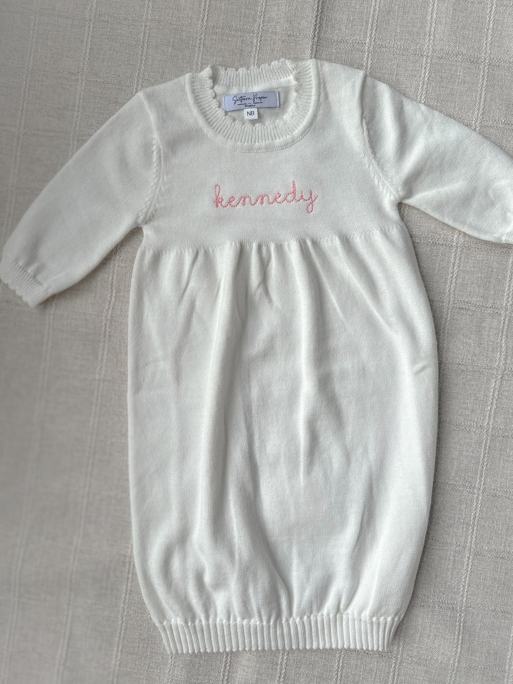 Heirloom Knit Baby Gown